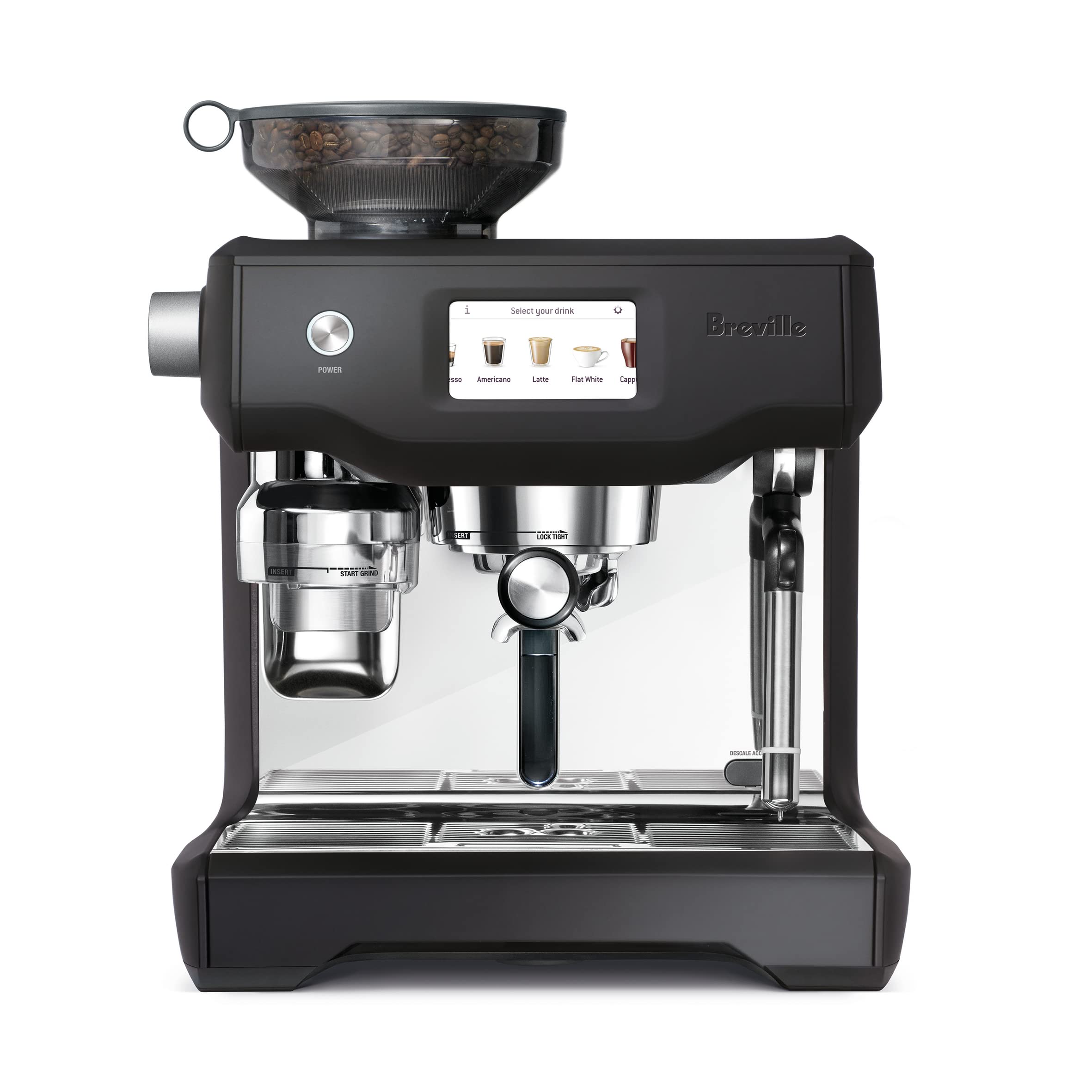 Breville Oracle Touch Espresso Machine BES990BTR, Black Truffle