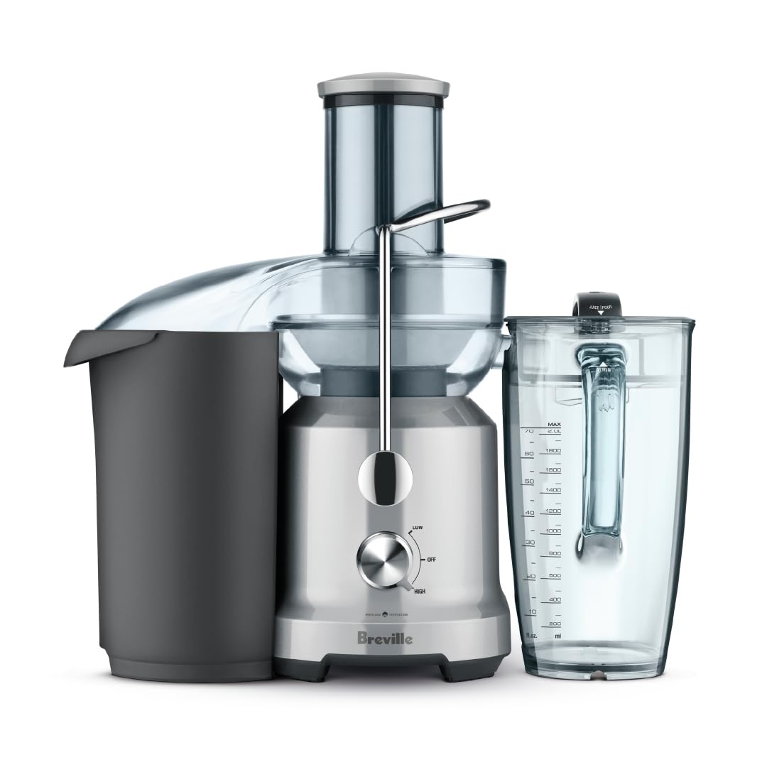 Breville BJE430SIL Juice Fountain Cold, 70 fl oz, Silver