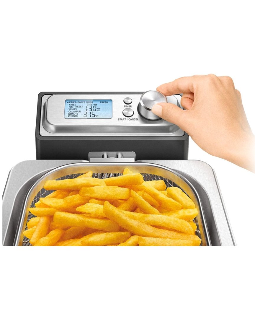 Breville Smart Fryer, 4 Quart, Brushed Stainless Steel