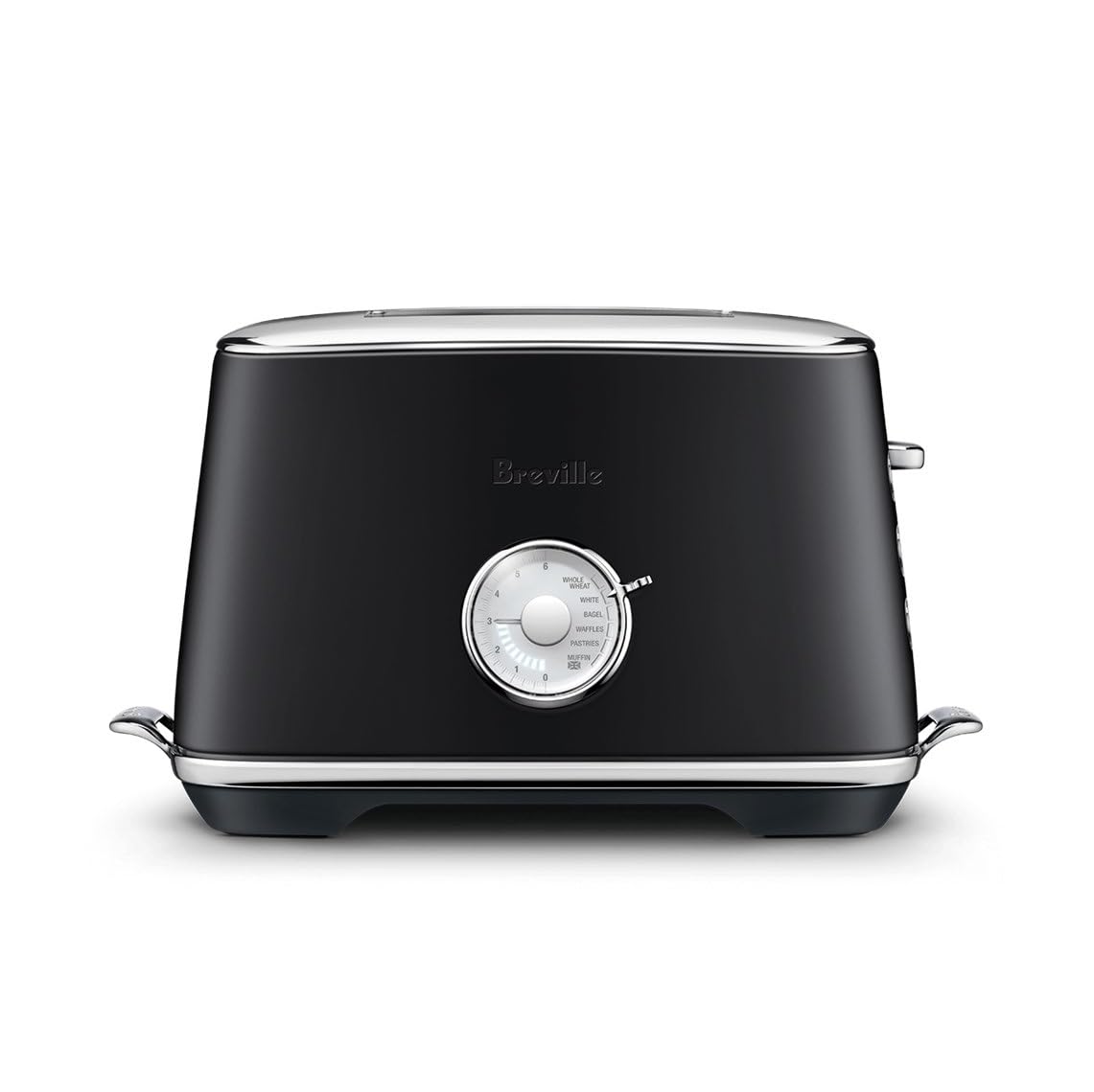 Breville BTA735BTR Toast Select Luxe Kitchen Toaster, 2 Slice, Black Truffle