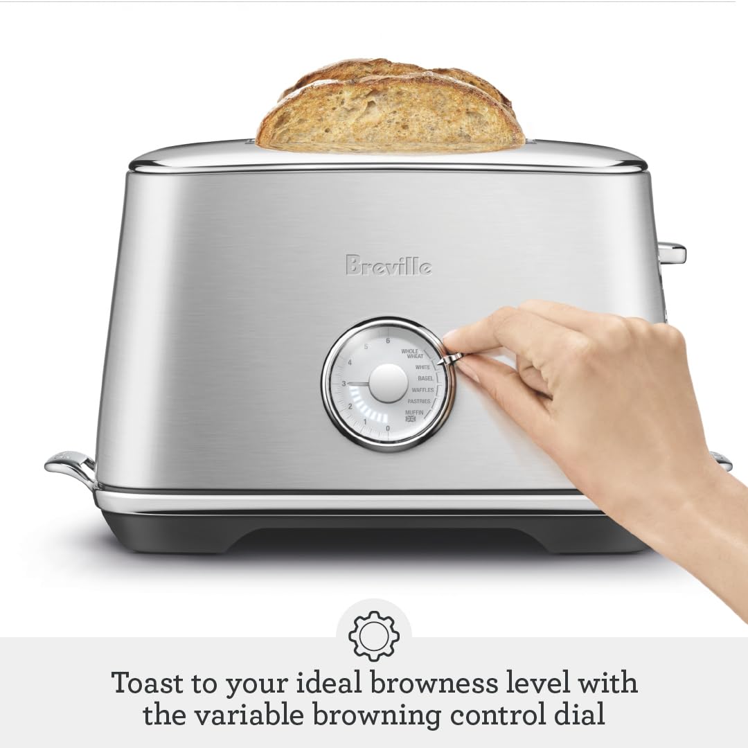 Breville BTA735BTR Toast Select Luxe Kitchen Toaster, 2 Slice, Black ...