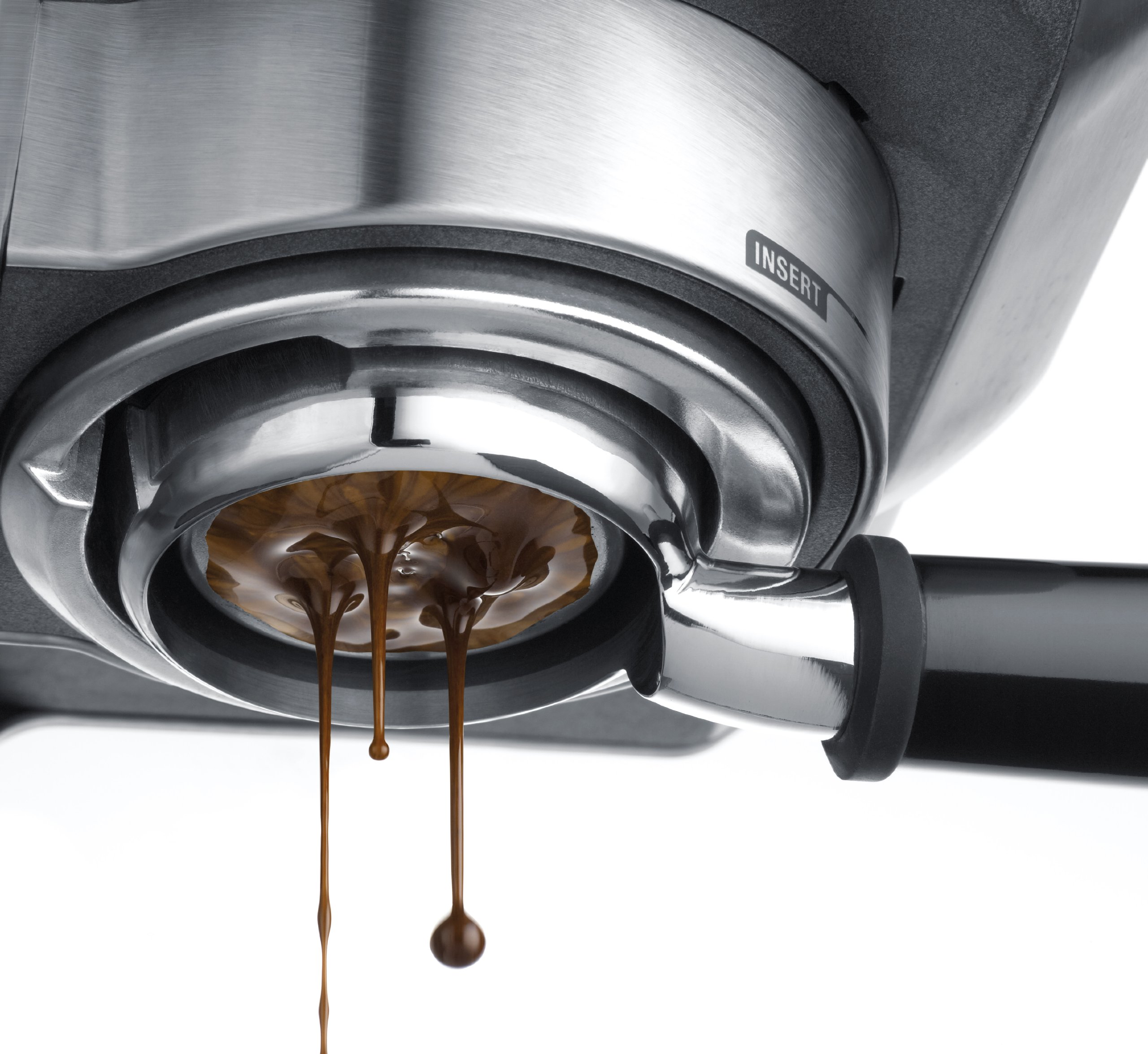 Breville BES058NP Naked Portafilter for Oracle Dual Boiler BES995, Oracle BES980 and Oracle Touch BES990, 58mm, Silver